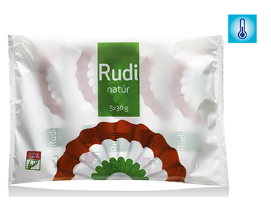 Kokárdás Rudi natúr 5x30g